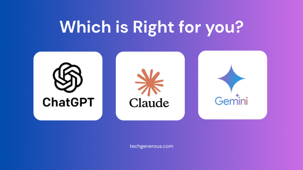 chatgpt vs claude vs gemini