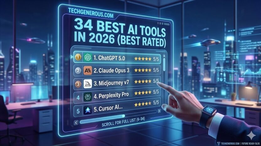 34 Best AI Tools in 2026